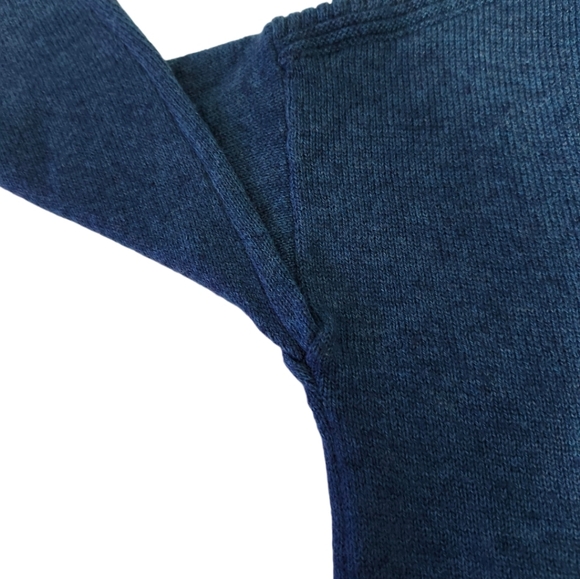 NWOT Old Navy Women's S Long sleeve Tunic Top Sweater Blue - Picture 15 of 16